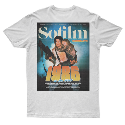 T-shirt couv So Film collector "1986 : l'année explosive, 40 ans après"