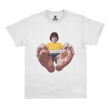 Charger l'image dans la galerie, T-shirt "Les pieds de Maradona" blanc