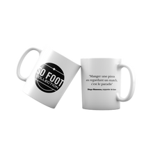 Load image into Gallery viewer, Simeone quote mug "Football and pizza" 