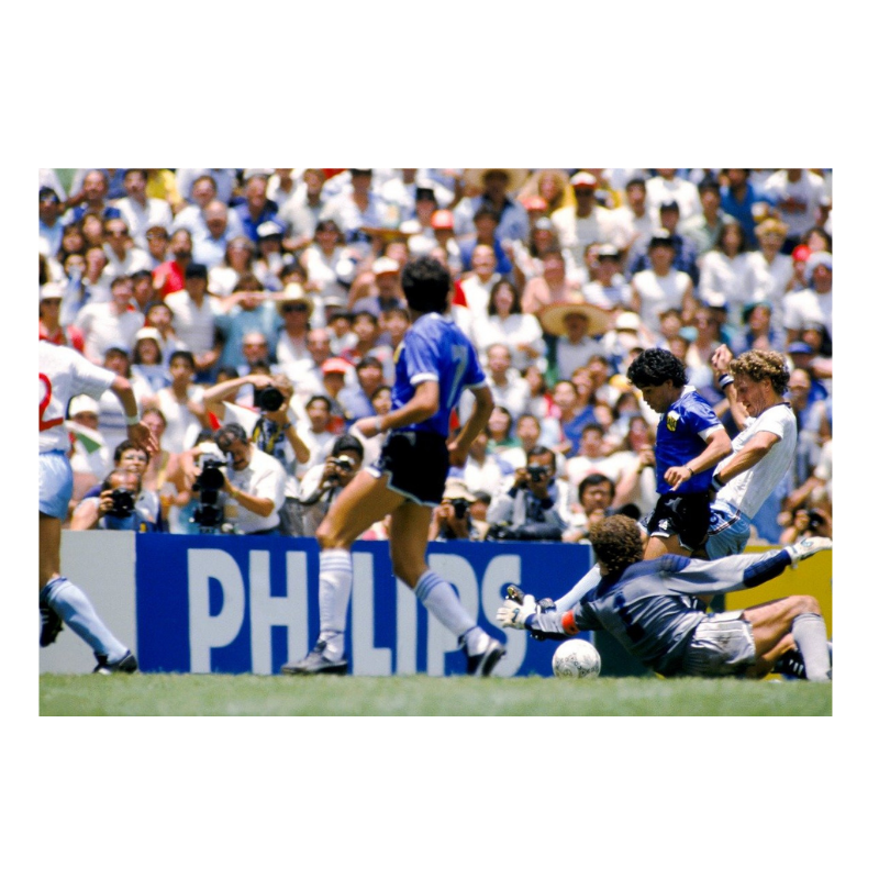 Un secondo prima del gol del secolo, 1986