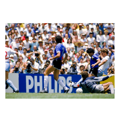 Un secondo prima del gol del secolo, 1986