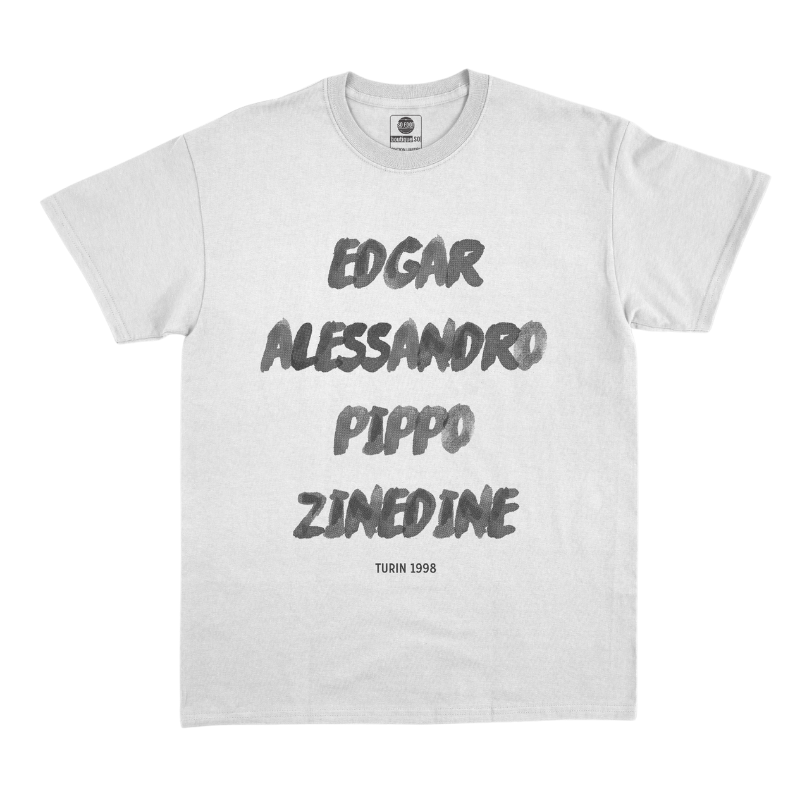 T-Shirt "Edgar, Pippo, Zinédine..." Juventus 98