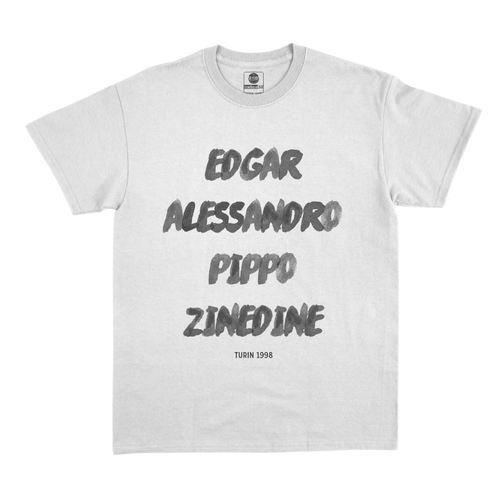 T-Shirt "Edgar, Pippo, Zinédine..." Juventus 98
