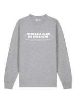 Charger l&#39;image dans la galerie, Sweat gris “Règle n°1 du Football Club du Dimanche: Tacle Pieds Décollés”