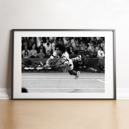 Yannick Noah s'envole à la volée, 1986