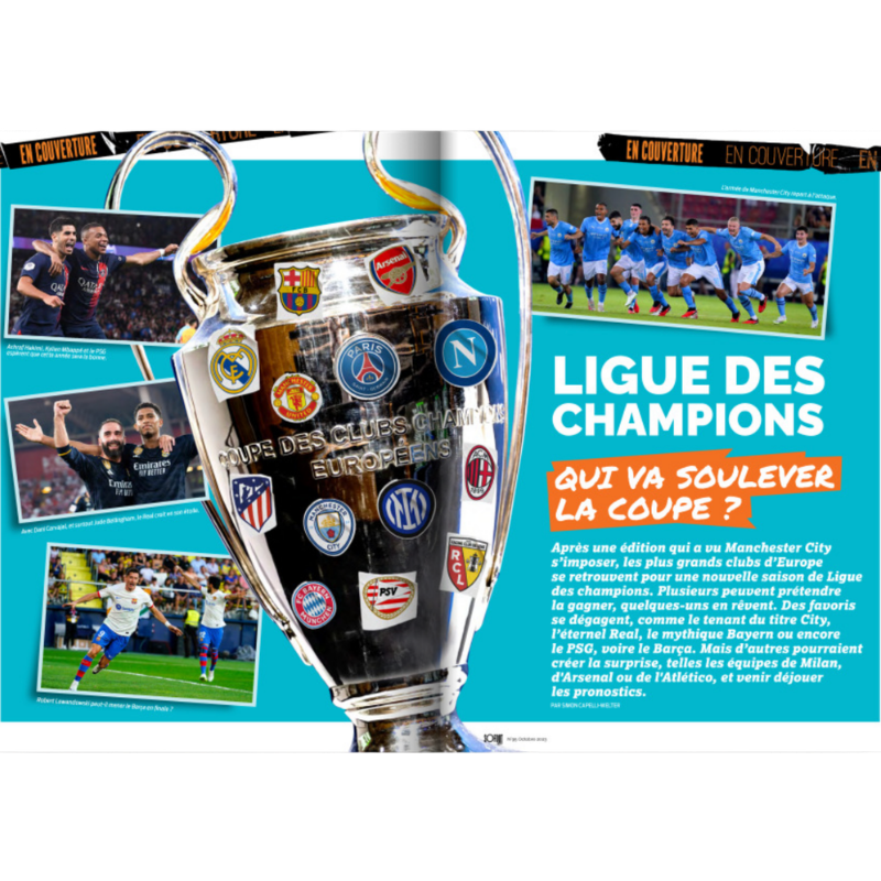 So Foot Club n°95 – Ligue des champions 2023-2024 : qui va soulever la coupe ?