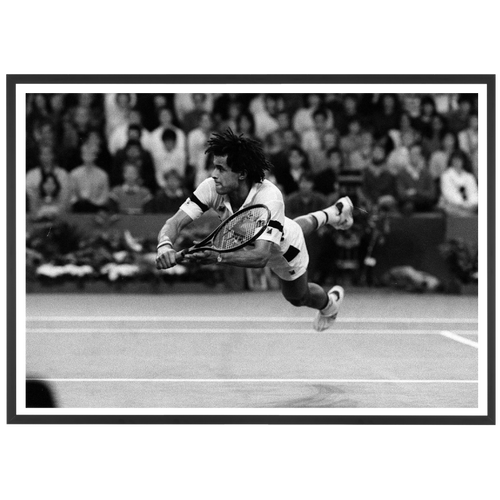 Yannick Noah s'envole à la volée, 1986