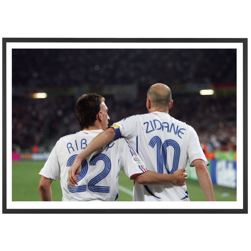 Ribéry e Zidane, 2006