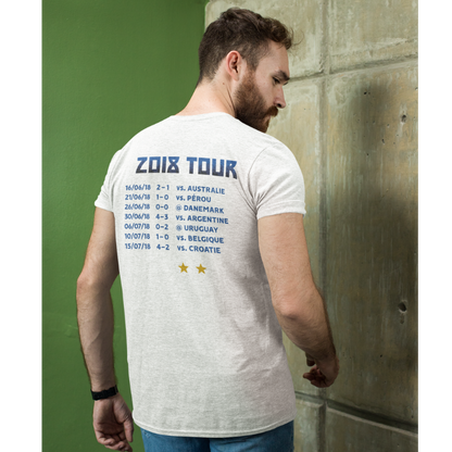 T-Shirt "France 2018" On Tour