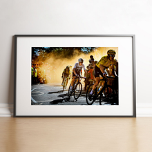 Charger l'image dans la galerie, Chris Froome sous les fumis dans l'Alpe d'Huez, 2018