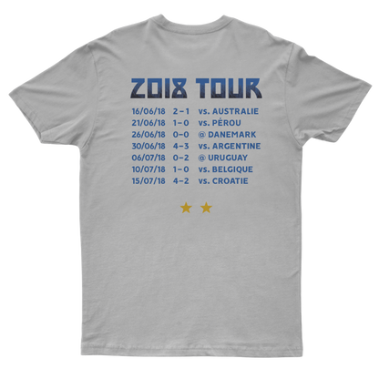 T-Shirt "France 2018" On Tour