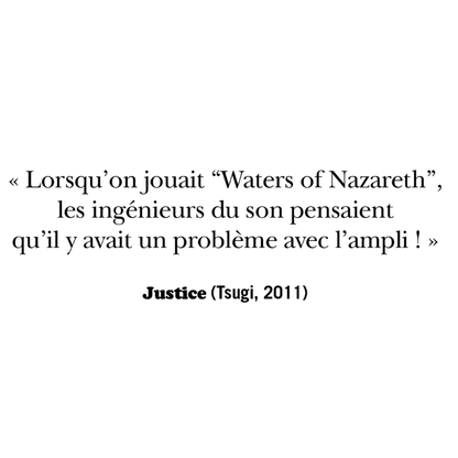 Mug citation Justice "Un problème avec l'ampli"