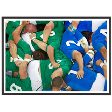 Charger l'image dans la galerie, Mêlée de rugby vue du dessus, 2011