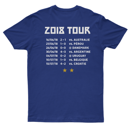 T-Shirt "France 2018" On Tour