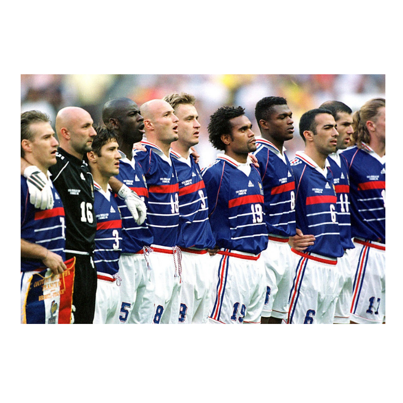 The Blues sing the Marseillaise, France 1998