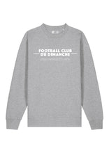 Charger l&#39;image dans la galerie, Sweat-shirt gris “La Règle numéro 1 du football club du dimanche: Parler à l&#39;arbitre”