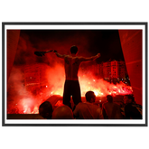 Communion de Di Maria avec les ultras parisiens, 2020