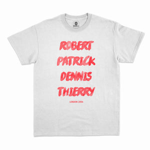 T-Shirt "Thierry, Dennis, Robert, Patrick" Arsenal 2004