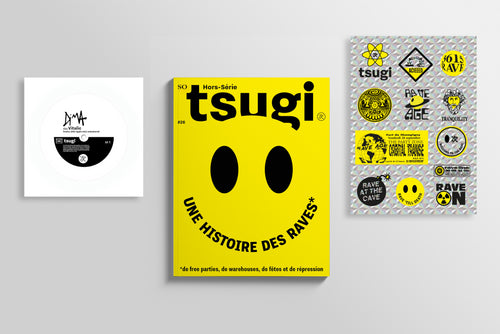 Magazine Hors-Série Raves + Stickers + Flexi inédit édition limitée (1.500 ex) Dima aka Vitalic « Poetry (Shit Again Mix) remastered »