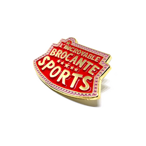 Pin's logo "Incroyable Brocante Sports"
