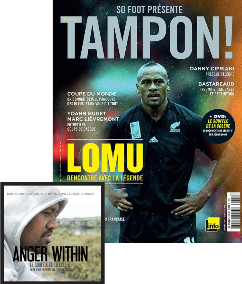 Tampon ! #1 – Jonah Lomu + DVD