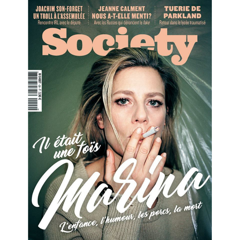 Society #99 - Marina Foïs, l'enfance, l'humour, les porcs, la mort