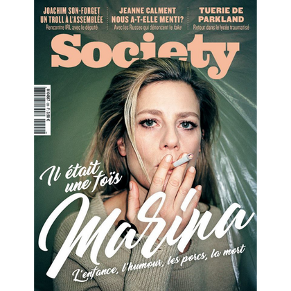 Society #99 - Marina Foïs, l'enfance, l'humour, les porcs, la mort