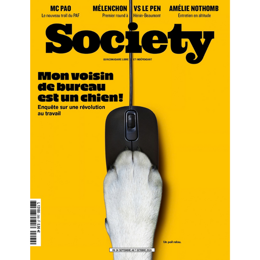 Society #290 - Mon voisin de bureau est un chien : enquête sur une révolution au travail
