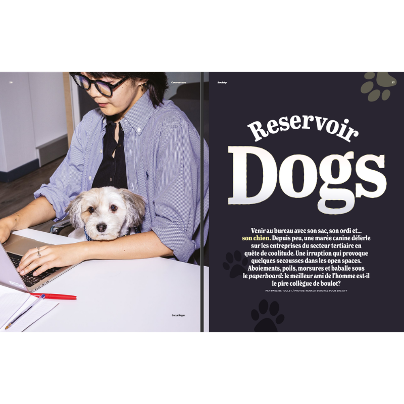 Society #290 - Mon voisin de bureau est un chien : enquête sur une révolution au travail
