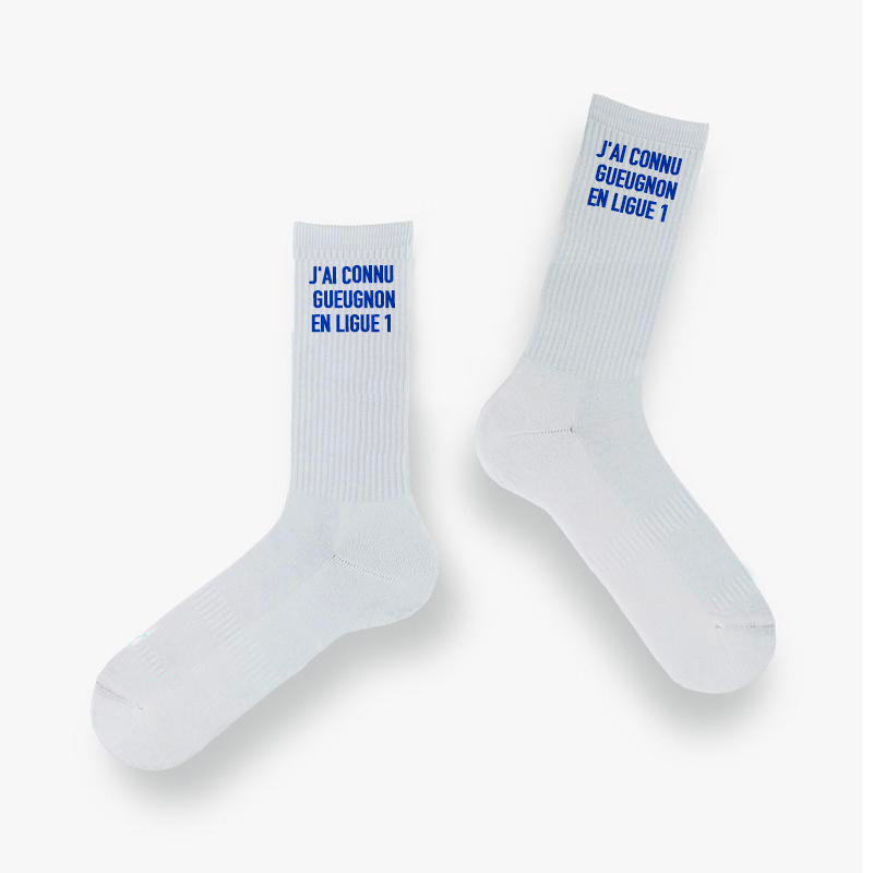 Chaussettes « J’ai connu Gueugnon en Ligue 1 »