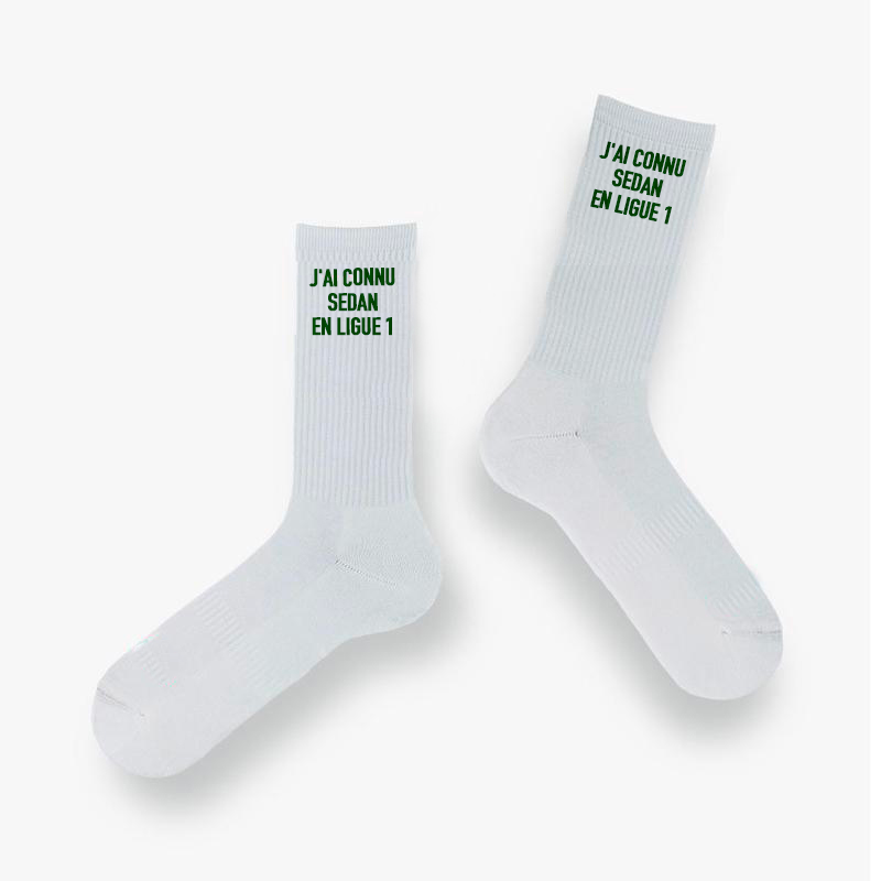 Chaussettes « J’ai connu Sedan en Ligue 1 »