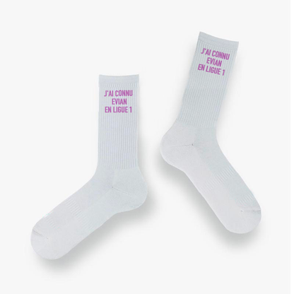 Chaussettes « J’ai connu Evian en Ligue 1 »