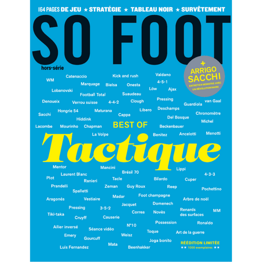 Hors Série So Foot Tactique - réédition 1000 ex.