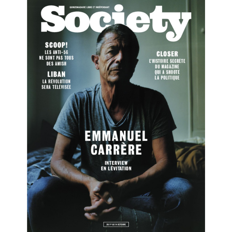 Society #141 - Emmanuel Carrère, interview en lévitation