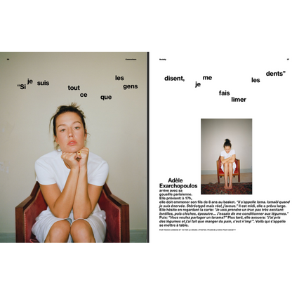 Society #258 - Adèle Exarchopoulos : sa meilleure interview, tout simplement