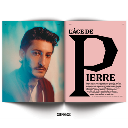Society #230 - Pierre Niney, en tête-à-tête