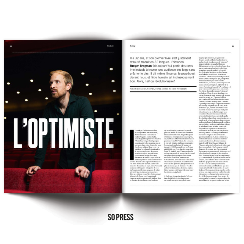 Society #141 - Emmanuel Carrère, interview en lévitation