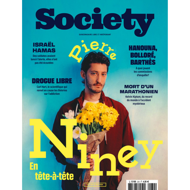 Society #230 - Pierre Niney, en tête-à-tête