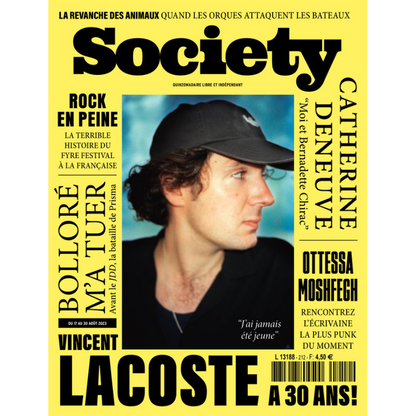 Society #212 - Vincent Lacoste a 30 ans