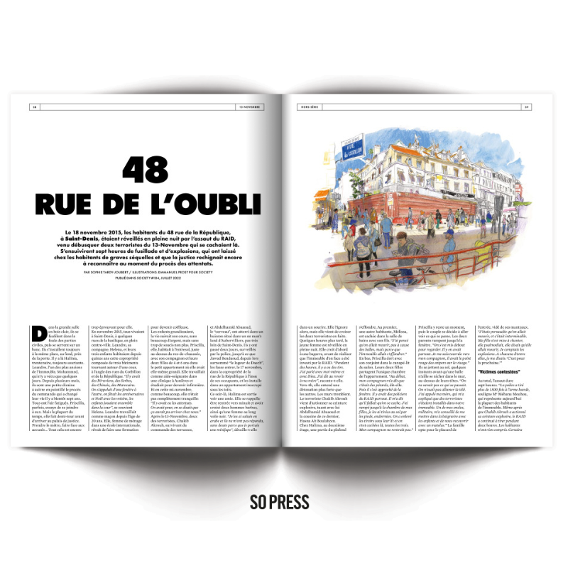 Society Hors-série 13 novembre 2015 - Numéro spécial 10 ans