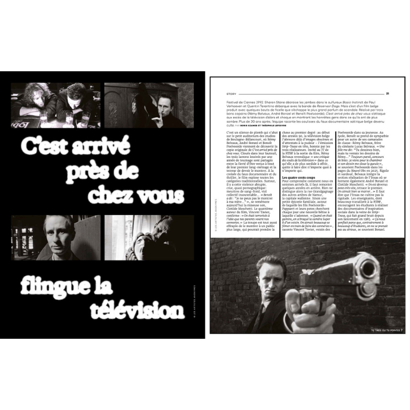 So Film n°117 : Une histoire belge - 50 pages de cinéma pas du tout plat