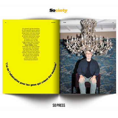 Society #123 - Alain Chabat, entretien king size