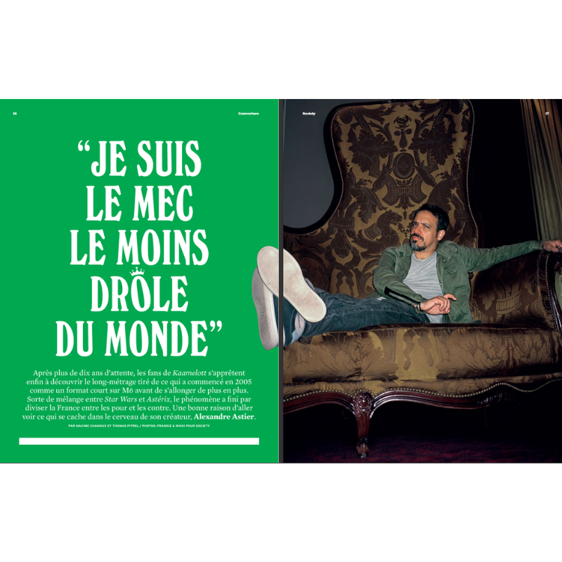 Society #159 - Alexandre Astier : le roi de Kaamelott fait le tour du sujet