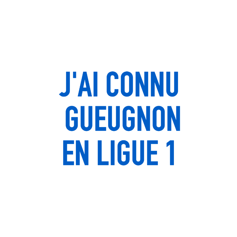 Chaussettes « J’ai connu Gueugnon en Ligue 1 »