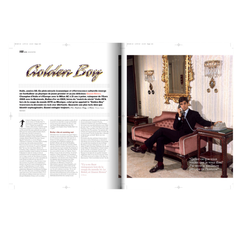 Hors Série 10 ans So Foot spécial N°10 - couv Platini