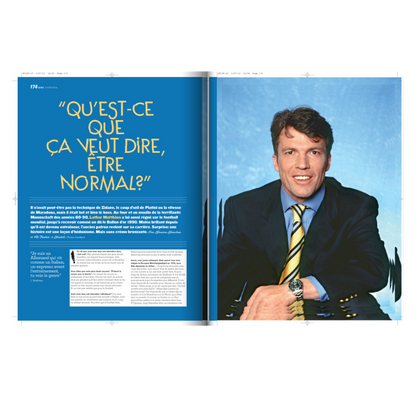 Hors Série 10 ans So Foot spécial N°10 - couv Platini