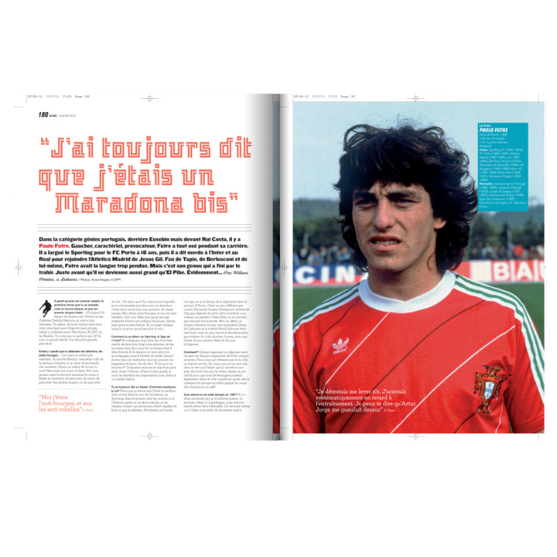 Hors Série 10 ans So Foot spécial N°10 - couv Zidane