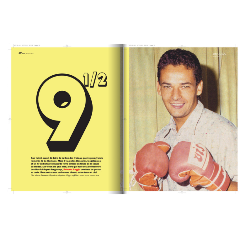 Hors Série 10 ans So Foot spécial N°10 - couv Zidane