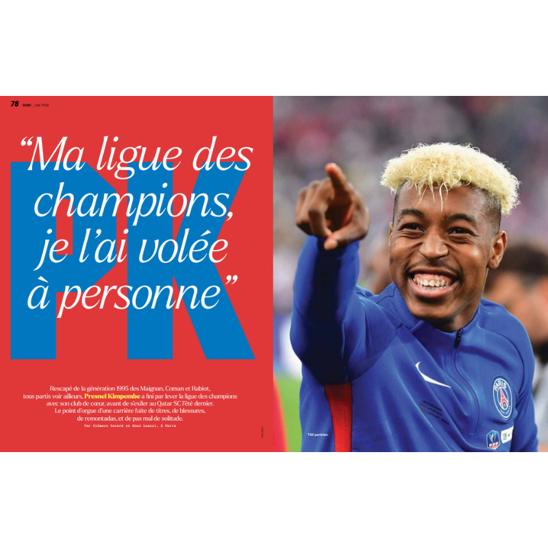 Hors Série So Foot spécial Paris SG 2026
