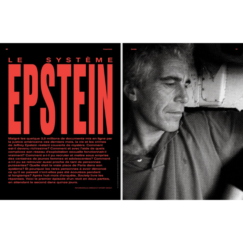 Society #280 enquête Jeffrey Epstein